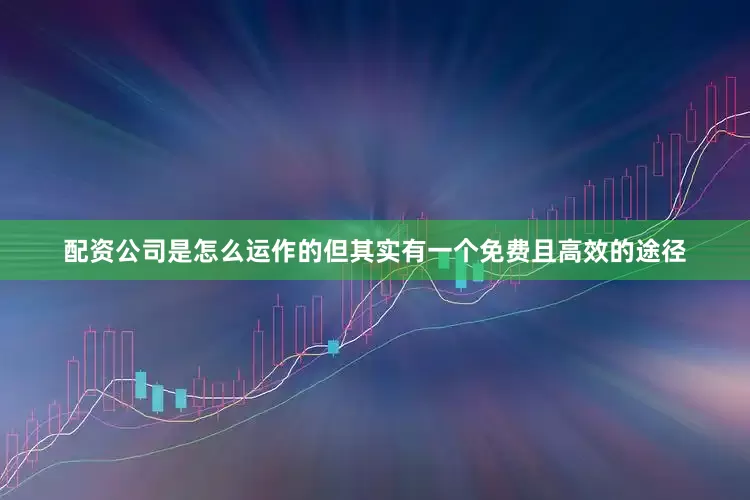 配资公司是怎么运作的但其实有一个免费且高效的途径