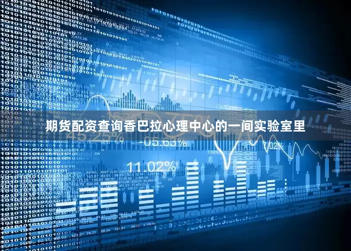 期货配资查询香巴拉心理中心的一间实验室里