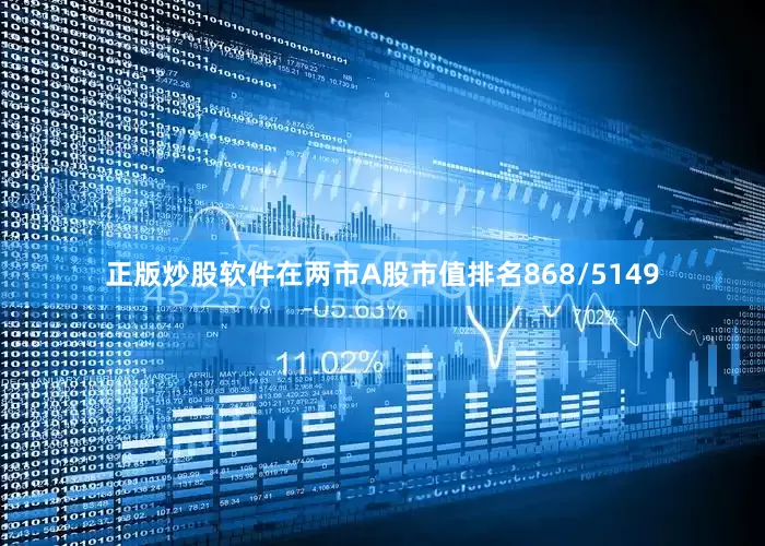 正版炒股软件在两市A股市值排名868/5149